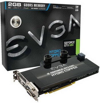 EVGA GeForce GTX 680 Hydro Copper